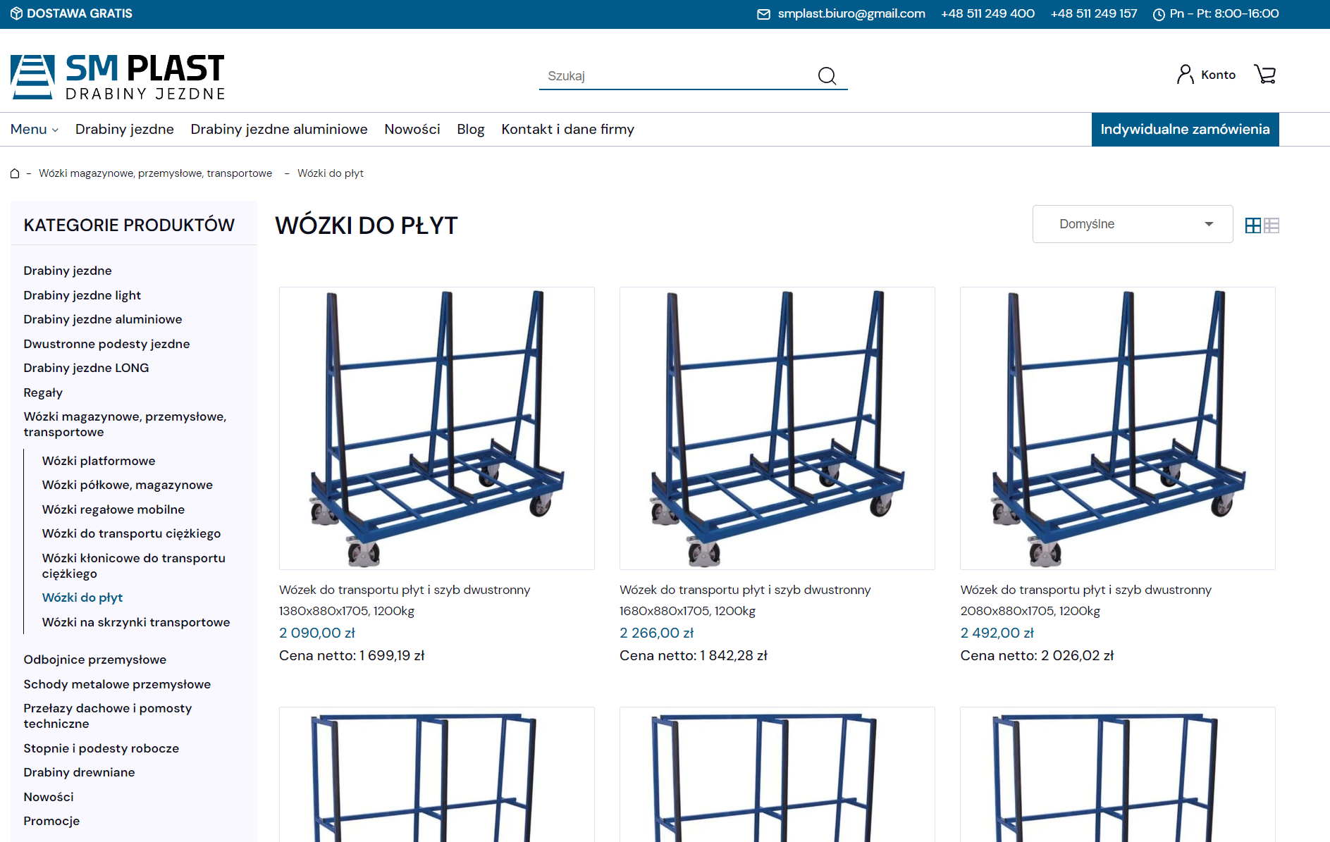 Bezpieczne przenoszenie płyt wielkoformatowych - dlaczego wózki transportowe to standard na nowoczesnych budowach?