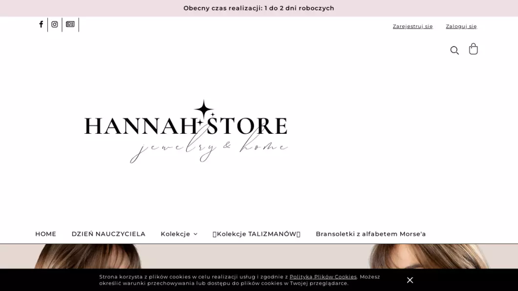 Hannah Store Jewelry & Home - zrzut ekranu