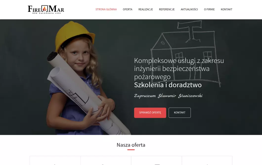 Operaty i zabezpieczenia ppoż - FireMar - zrzut ekranu