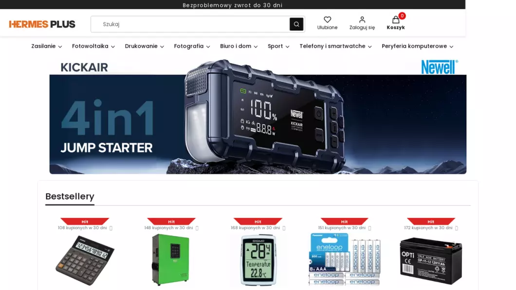 Hermes Plus - zrzut ekranu